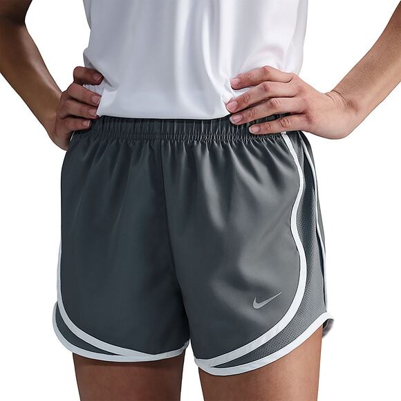 Nike Women's Tempo Dri-FIT Mid-Rise Running Shorts 3” Smoke Grey White Women's M - Picture 3 of 13